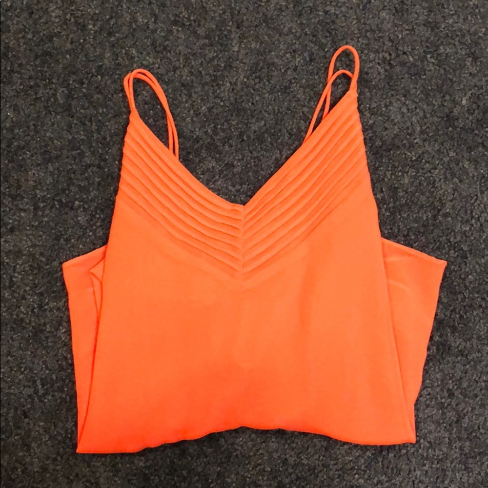 Naked zebra pink tank
